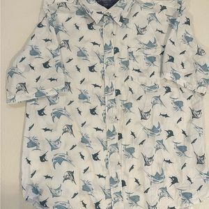 Mens Stillwater Supply Company short sleeve, button-down shirt